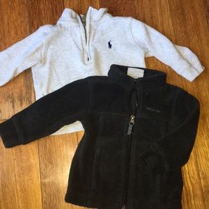 Polo Ralph Lauren Pullover/ Columbia Fleece Jacket